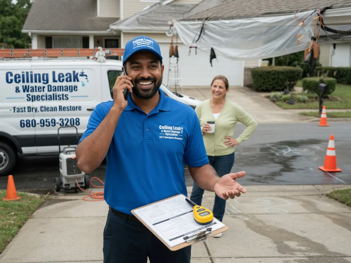 Ceiling Leak Cleanup Rincon, NM FAQs